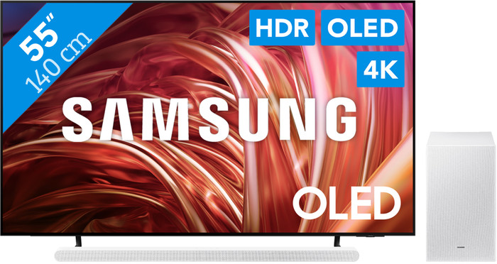 Samsung OLED 4K 55S85D (2024) + Samsung HW-S701D Wit (2024) Main Image