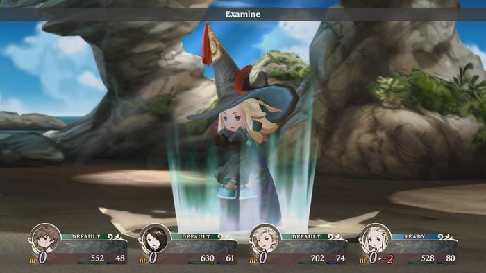 Bravely Default Flying Fairy HD Remastered Nintendo Switch 2 product in gebruik
