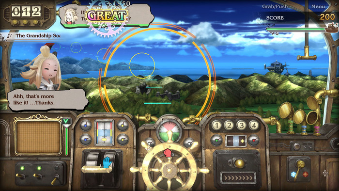Bravely Default Flying Fairy HD Remastered Nintendo Switch 2 product in gebruik