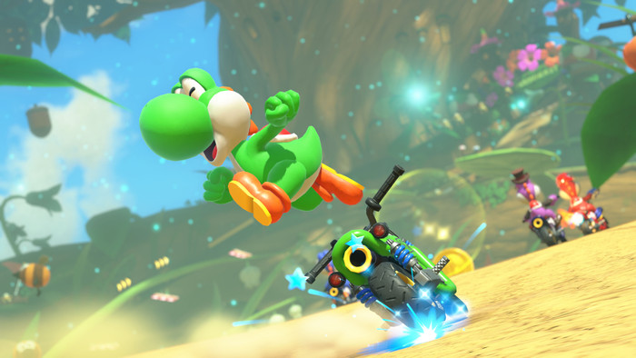 Mario Kart World Nintendo Switch 2 product in gebruik