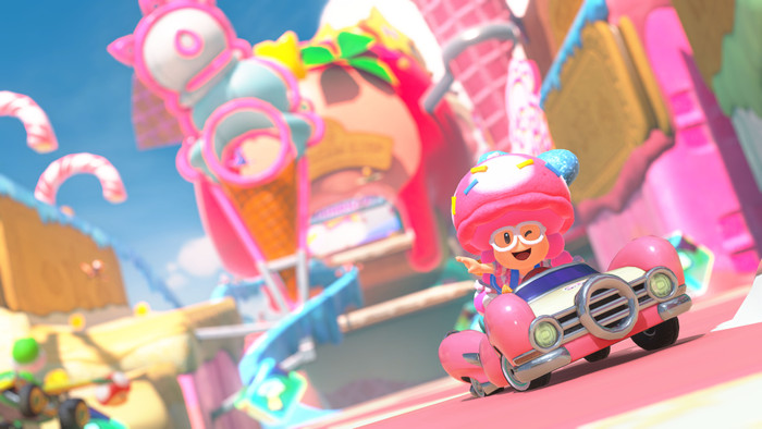 Mario Kart World Nintendo Switch 2 product in gebruik