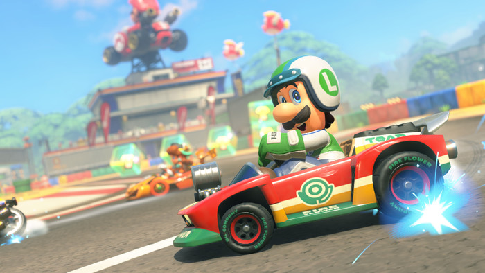 Mario Kart World Nintendo Switch 2 product in gebruik