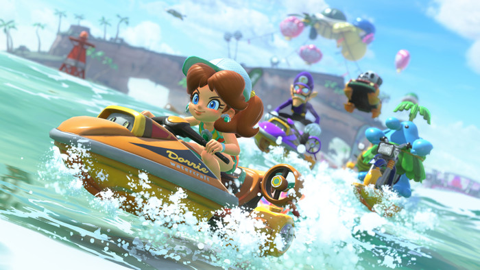 Mario Kart World Nintendo Switch 2 product in gebruik