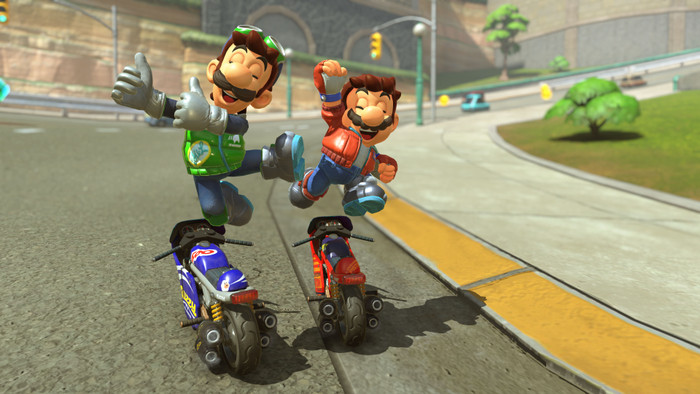 Mario Kart World Nintendo Switch 2 product in gebruik