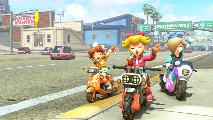 Mario Kart World Nintendo Switch 2 product in gebruik