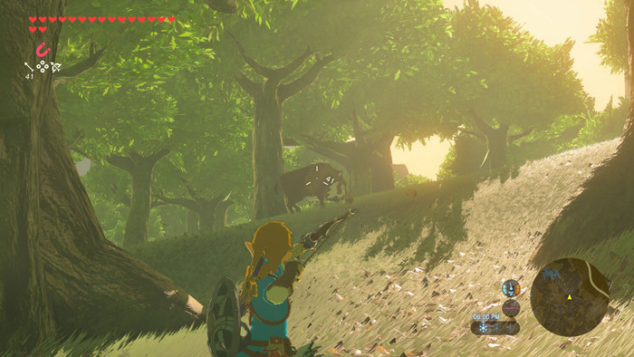 The Legend of Zelda: Breath of the Wild Nintendo Switch 2 Edition product in use
