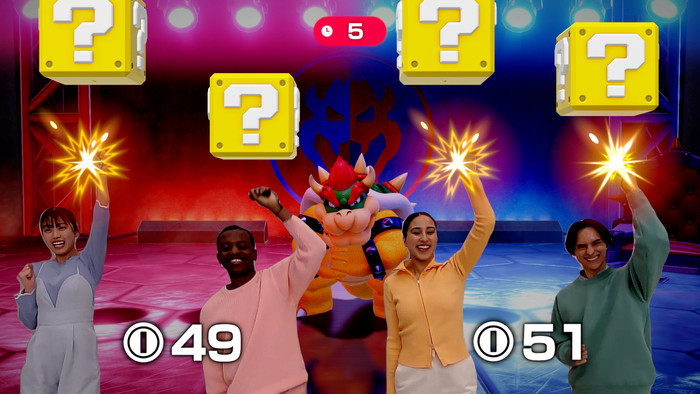 Super Mario Party Jamboree Nintendo Switch 2 Edition product in gebruik