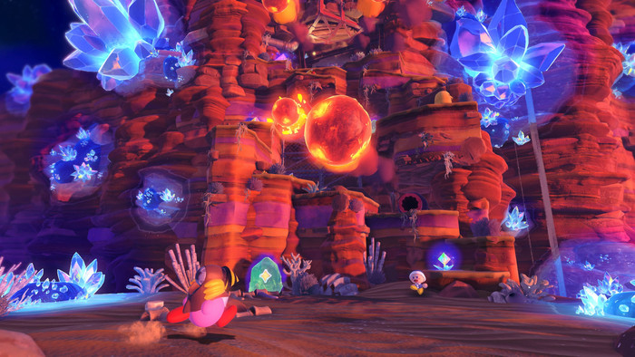 Kirby en de Vergeten Wereld Nintendo Switch 2 Edition product in gebruik