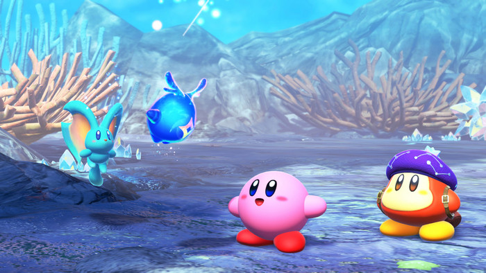 Kirby en de Vergeten Wereld Nintendo Switch 2 Edition product in gebruik