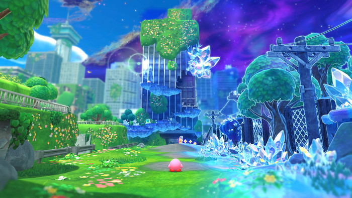 Kirby en de Vergeten Wereld Nintendo Switch 2 Edition product in gebruik
