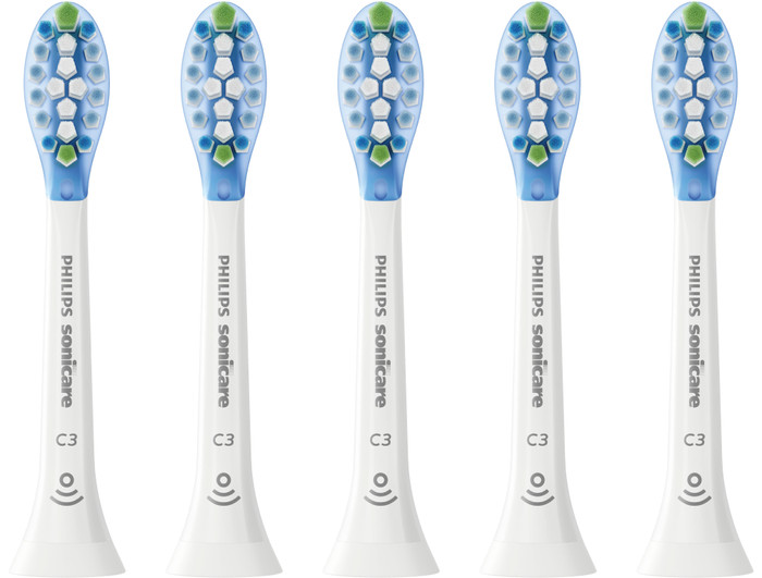 Philips Sonicare Premium Plaque Defense HX9045/87 Wit (5 stuks) rechterkant