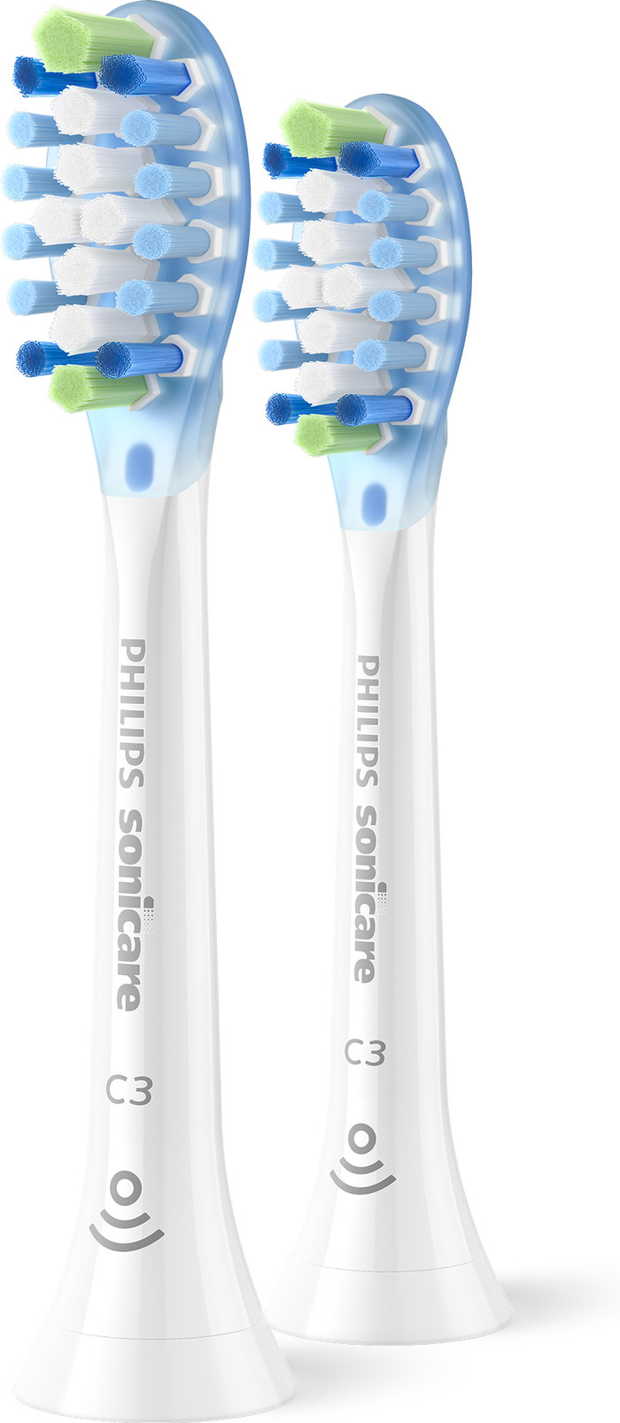 Philips Sonicare Premium Plaque Defense HX9042/87 Weiß (2 Stück) rechte seite