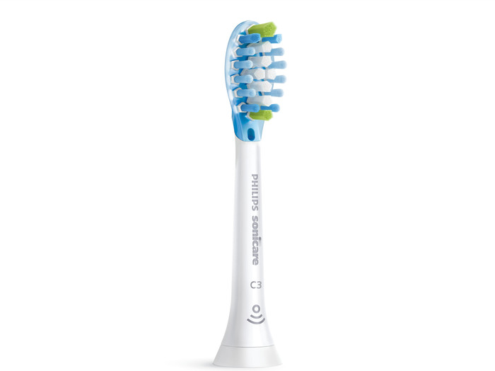 Philips Sonicare Premium Plaque Defense HX9042/87 Weiß (2 Stück) linke seite