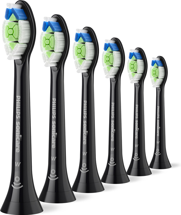 Philips Sonicare Optimal White HX6066/88 Schwarz (6 Stück) rechte seite
