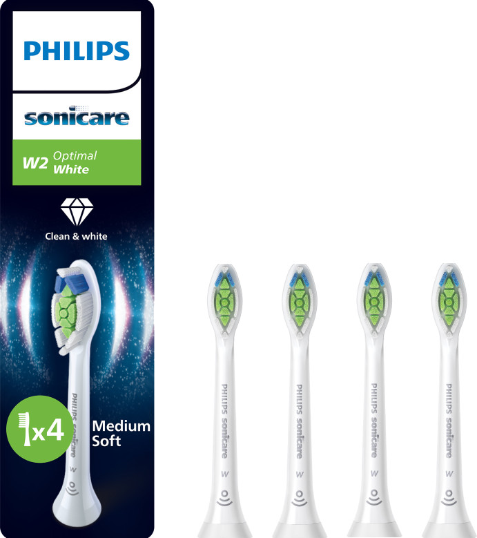 Philips Sonicare Optimal White HX6064/87 Wit (4 stuks) Main Image