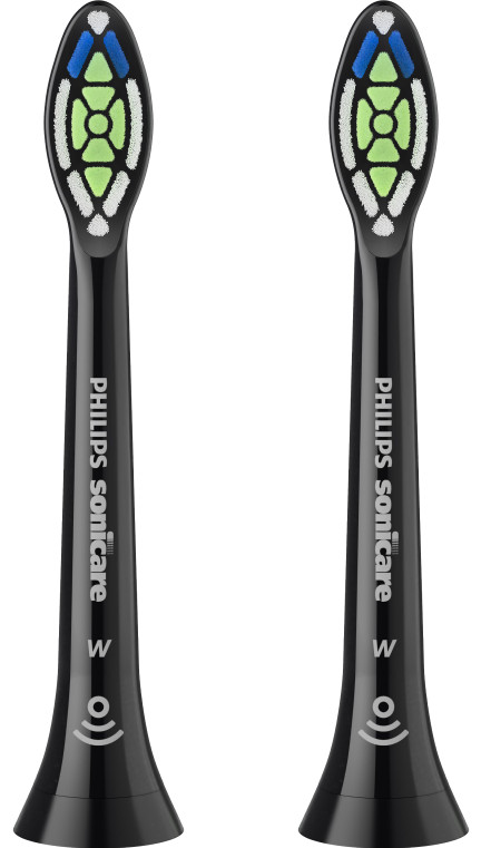 Philips Sonicare Optimal White HX6062/88 Schwarz (2 Stück) rechte seite