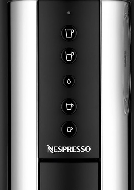 De'Longhi Nespresso CitiZ Platinum & Milk EN330.M bovenkant