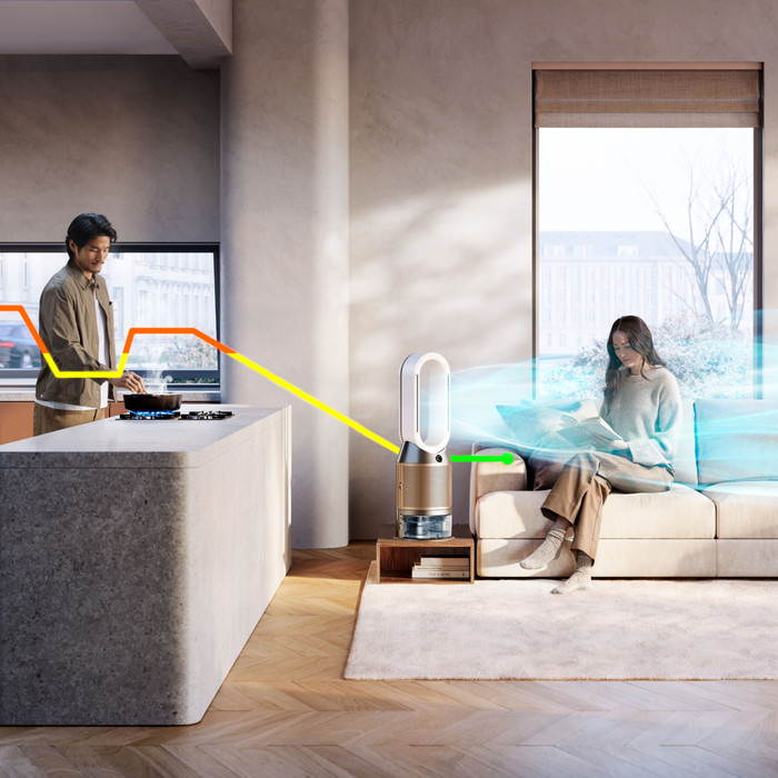 Dyson Purifier Humidify+Cool PH2 De-NOx - PH05 product in gebruik