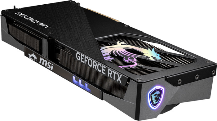 MSI GeForce RTX 5070 GAMING TRIO OC 12GB rechterkant