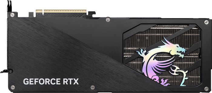 MSI GeForce RTX 5070 GAMING TRIO OC 12GB onderkant