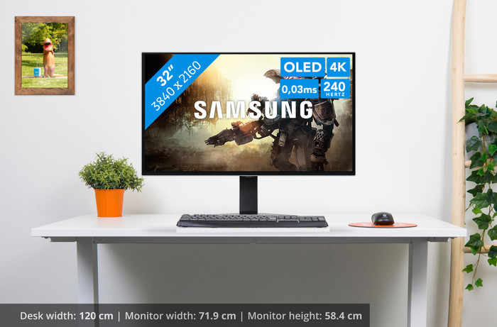 Samsung Odyssey LS32FG812SUXEN visual Coolblue 1