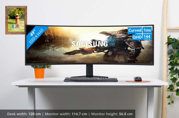 Samsung Odyssey LS49FG916EUXEN visual Coolblue 1