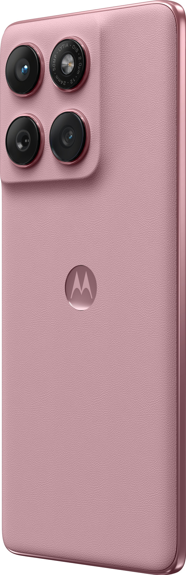 Motorola Edge 60 Fusion 256GB Roze 5G achterkant