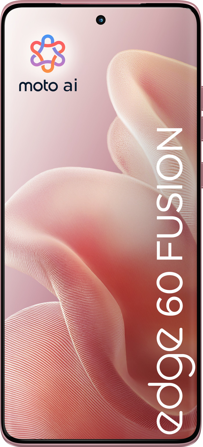 Motorola Edge 60 Fusion 256GB Roze 5G voorkant