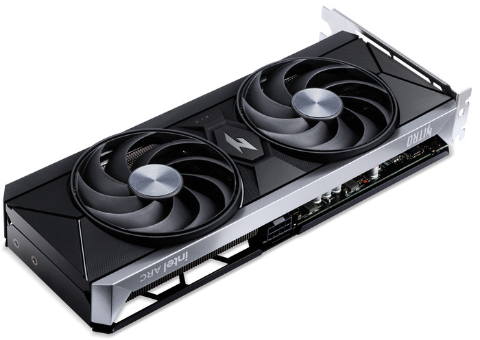 Acer Nitro Intel Arc B570 OC 10GB voorkant