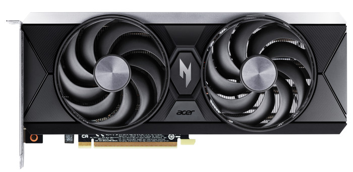 Acer Nitro Intel Arc B580 OC 12GB voorkant
