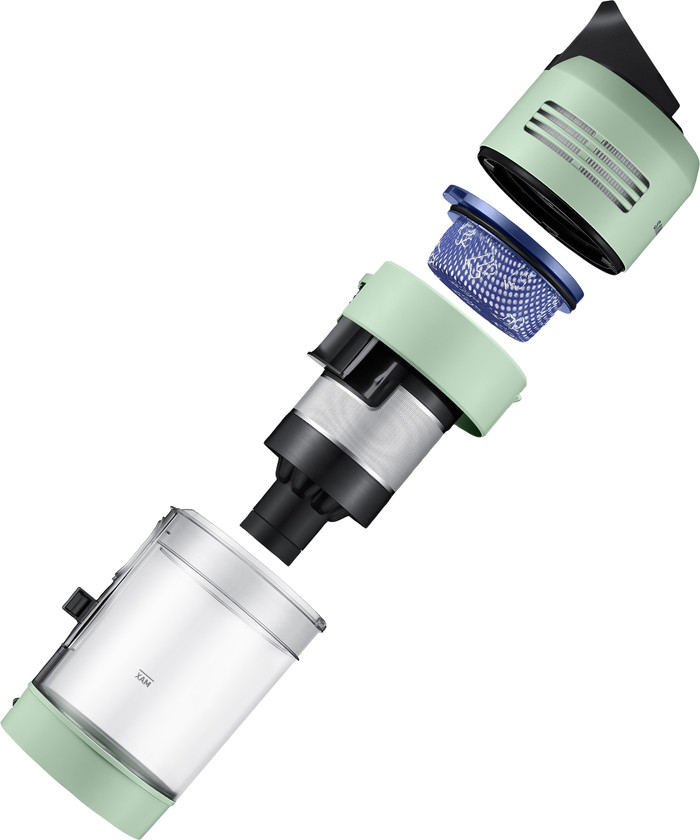 Samsung Bespoke AI Jet Ultra Satin Mint visual leverancier