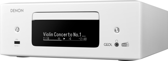 Denon Ceol N12DAB Wit voorkant