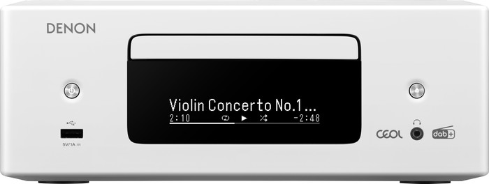 Denon Ceol N12DAB Wit voorkant