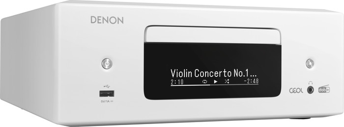 Denon Ceol N12DAB Wit voorkant