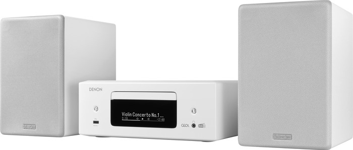 Denon Ceol N12DAB Wit voorkant