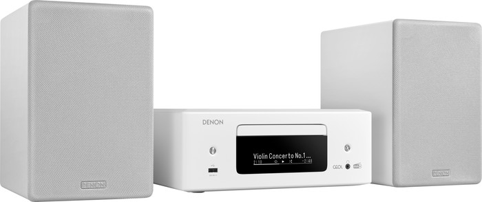 Denon Ceol N12DAB Wit voorkant