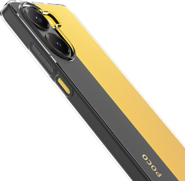 Just in Case Soft Design Xiaomi Poco X7 Pro Back Cover Transparant detail