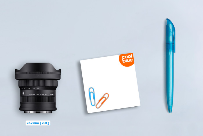 Sigma 10-18mm f/2.8 DC DN Contemporary Canon RF visual Coolblue 2