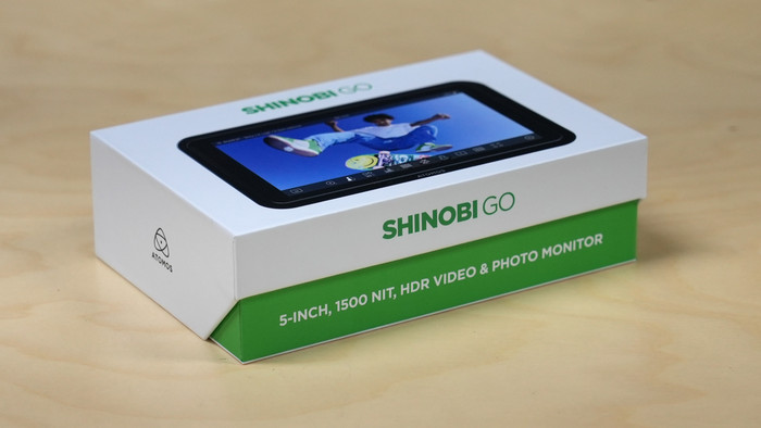Atomos Shinobi GO product in gebruik