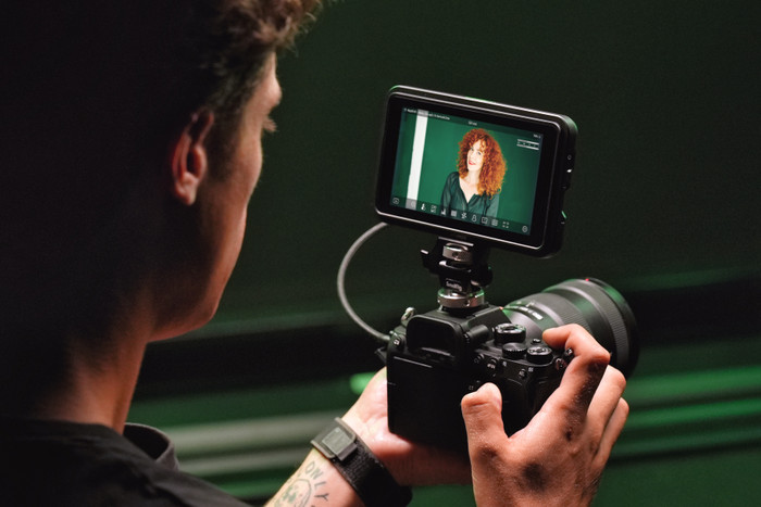 Atomos Shinobi GO product in gebruik