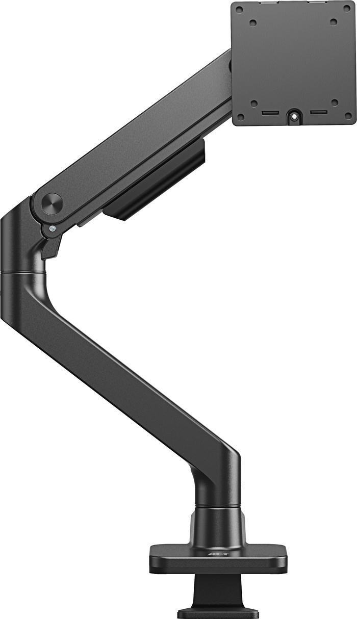 ACT AC8340 Monitorarm 49 inch met gasveer voor 1 monitor voorkant