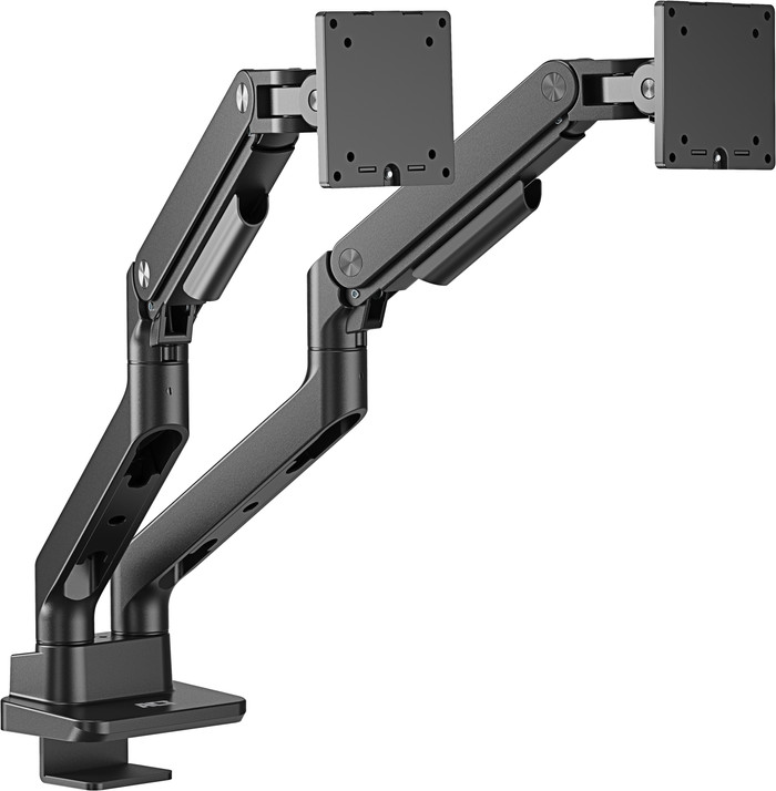 ACT AC8342 Monitorarm 35 inch met gasveer voor 2 monitoren voorkant