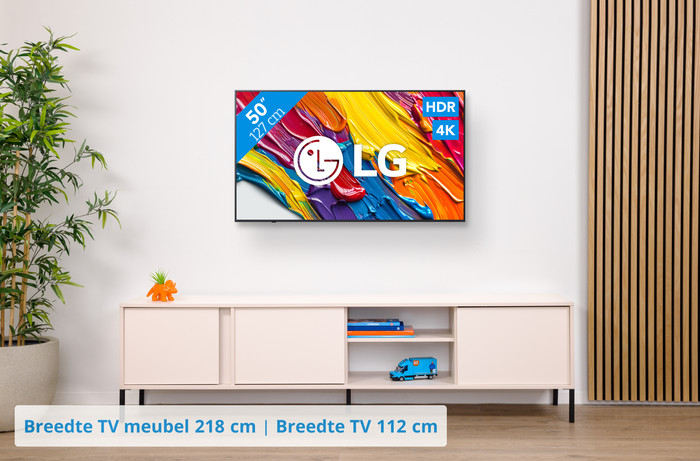 LG 50" QNED82 4K (2025) visual Coolblue 1