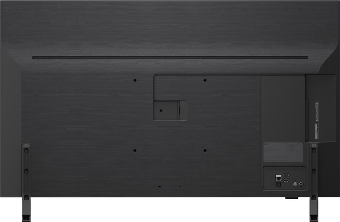 LG 43" QNED82 4K (2025) + Sonos Ray Zwart achterkant