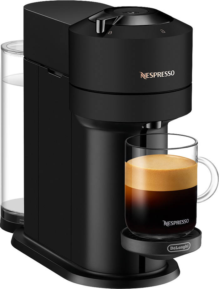 De'Longhi Nespresso Vertuo Next ENV120.BM + Pierre Melkopschuimer rechterkant