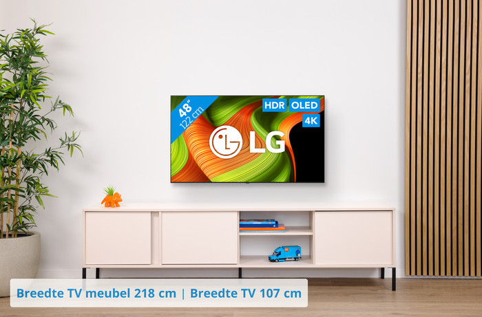LG 48" OLED B56 4K (2025) visual Coolblue 1