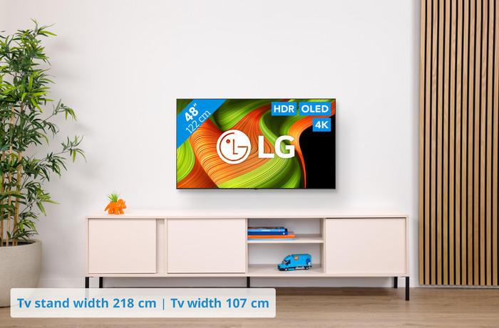 LG 48 inches OLED B56 4K (2025) + LG DS77TY visual Coolblue 1