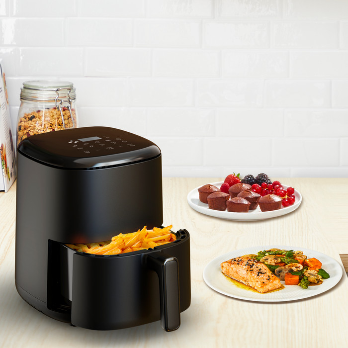 Tefal Easy Fry Compact EY1458 product in use