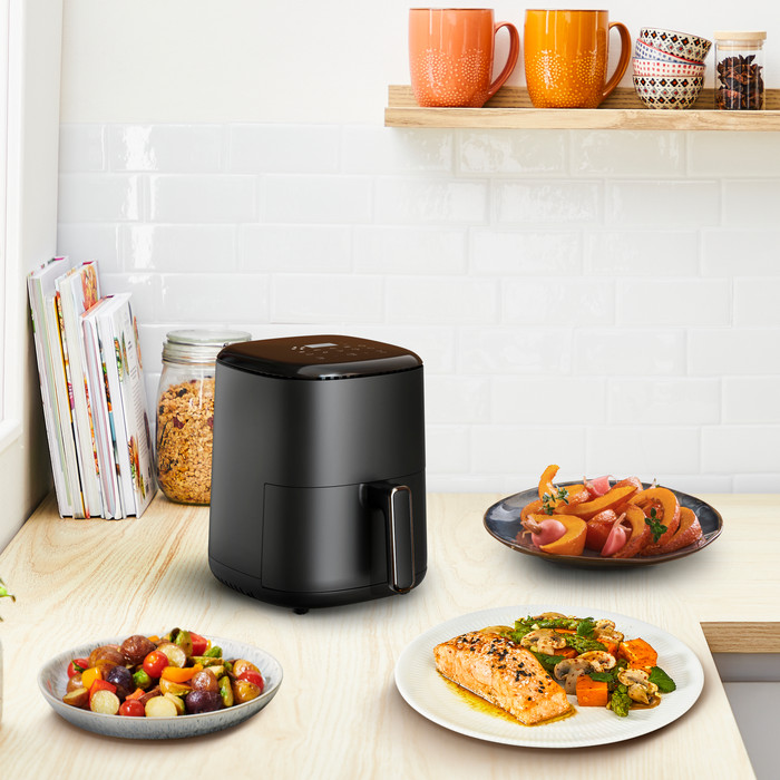 Tefal Easy Fry Compact EY1458 product in use