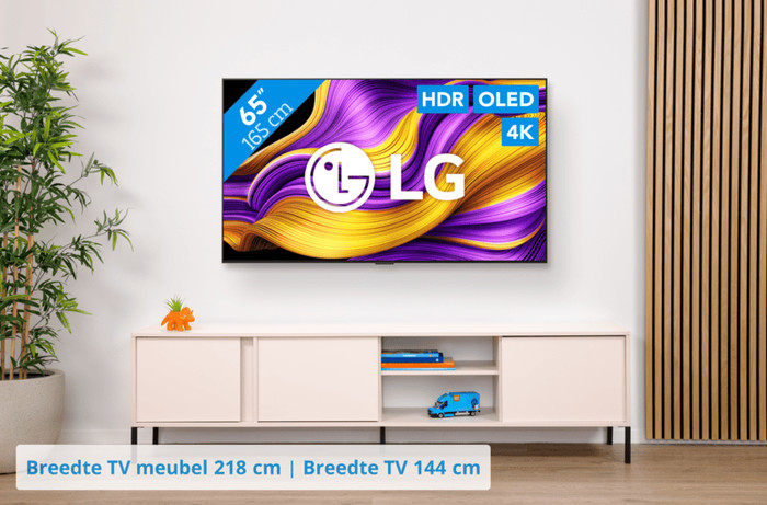 LG 65" OLED EVO G56 4K (2025) visual Coolblue 1